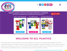 Tablet Screenshot of eclplastics.co.uk